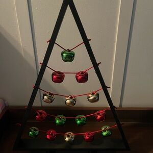 wood Christmas tree holiday decor